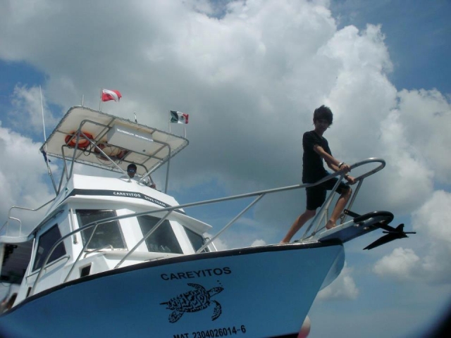 A bordo de Careyitos